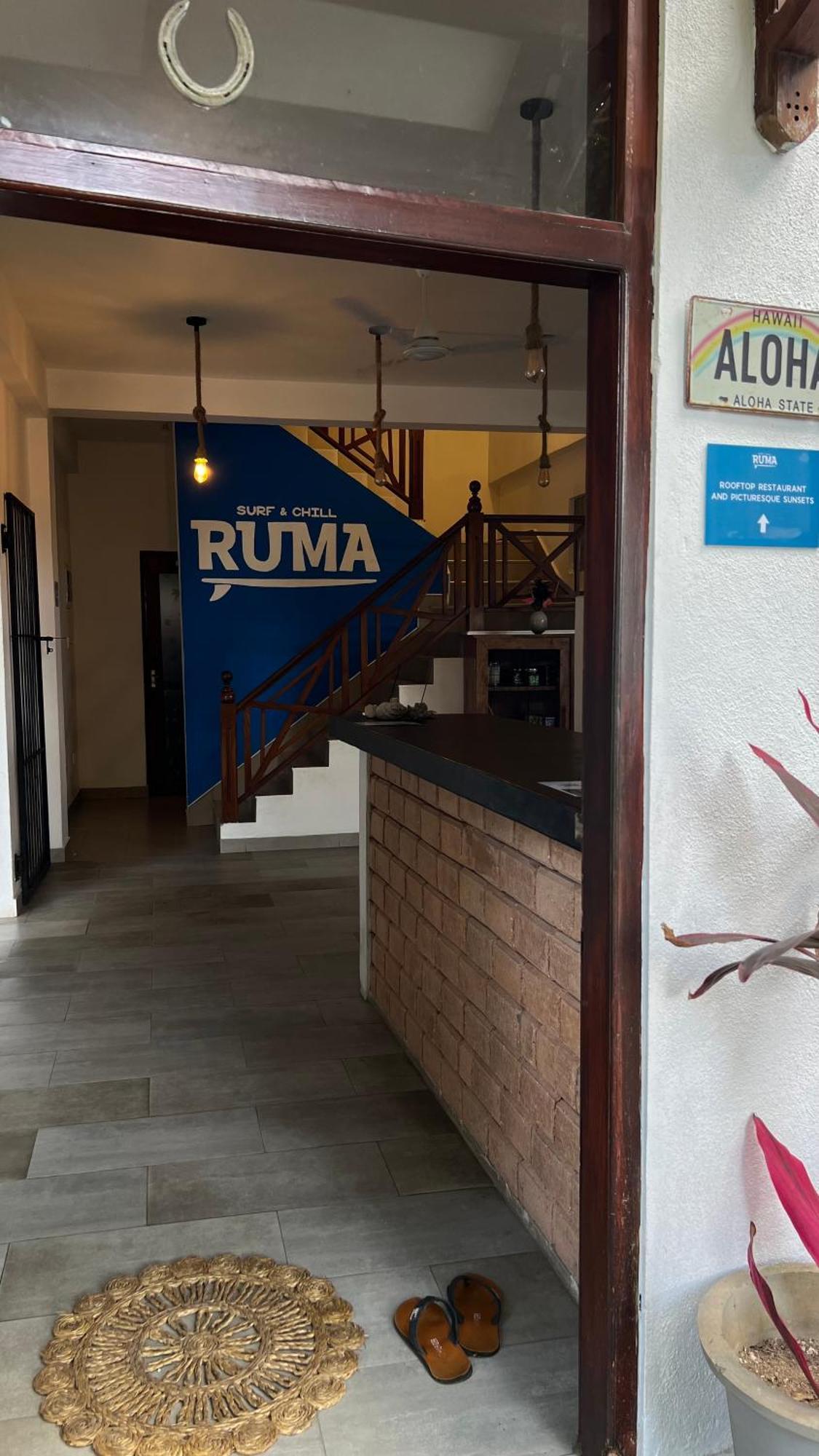 Ruma Surf Hotel Ahangama Eksteriør billede